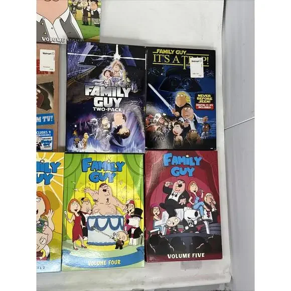 Family guy Volume 1-8 Untold Story It’s A Trap Blue Harvest dark Side Endearment